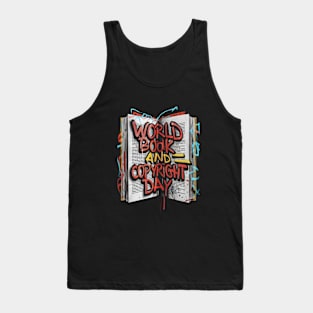 World Book And Copyright Day Tank Top